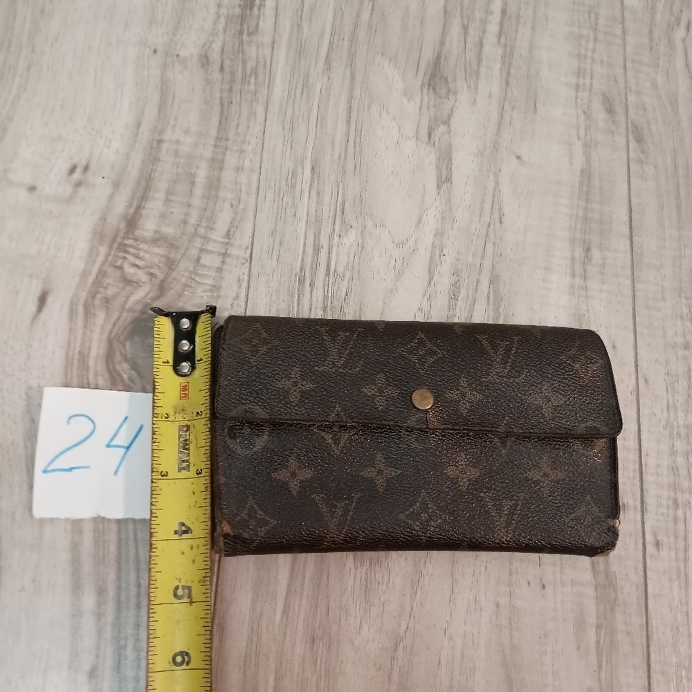 Louis Vuitton Porte Monnaie Monogram Pochette Credit Long Wallet - Picture 15 of 15